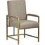 Woodwright Bronze Kahn Arm Chair Set Of 2