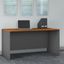 Woss Natural Cherry Office Desk & Hutch 0qb24521562