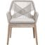 Woven Gray Loom Outdoor Arm Chair Set Of 2
