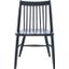 Wren 19 Inch H Spindle Dining Chair in Dark Grey