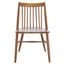 Wren 19 Inch H Spindle Dining Chair in Walnut Set of 2