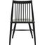 Wren Black 19 Inch Spindle Dining Chair