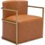 Xander Accent Chair In Brown