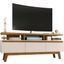 Yonkers 62.99 TV Stand in Off White and Cinnamon