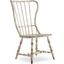 Sanctuary White Spindle Back Side Chair Set of 2