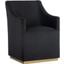 Irongate Zane Abbington Black Wheeled Lounge Chair