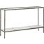 Zayd Antique Pewter Sofa Table