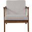 Zephyr Lounge Chair In Brown And Grey