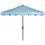 Zimmerman 11Ft Market Umbrella in Blue and White