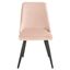 Zoi Upholstered Dining Chair Set of 2 in Blush