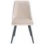 Zoi Upholstered Dining Chair Set of 2 in Taupe