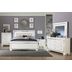 Allura White Panel Bedroom Set w/ LED Lighting by Homelegance ...