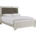 Lonnix Silver Upholstered Panel Bedroom Set By Ashley Furniture ...