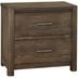 Crafted Oak 5 Drawer Chest In Aged Grey by Vaughan Bassett | 1StopBedrooms