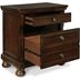 Porter Rustic Brown Two Drawer Nightstand by Ashley Furniture ...