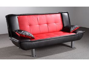 Coaster Black Deluxe Innerspring Futon Pad 2005IS