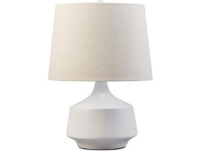 Genra Table Lamp in Ivory by Safavieh 1StopBedrooms