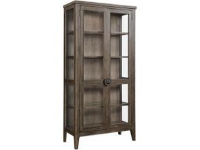 Barnwood outlet curio cabinet