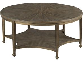 Cascade Lamont Round Coffee Table by Kincaid 1StopBedrooms