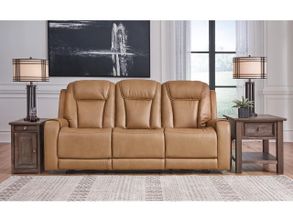 Crestline brown deals dual power recliner