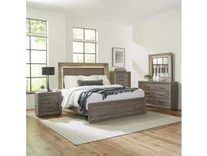 The Baystorm Gray Queen Panel Bed Footboard Slat is available at Complete  Suite Furniture, serving the Pacific Northwest.