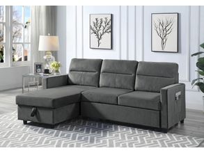 Langley reversible sectional on sale sofa with storage