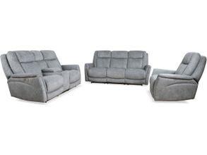 Coombs charcoal sales reclining sofa