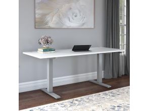 Upstand 48W x 24D Standing Desk with Dual Monitor Arm