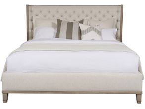 Jackie crepe tufted bed hot sale