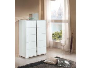 Sauder Cottage Road Soft White Storage Cabinet