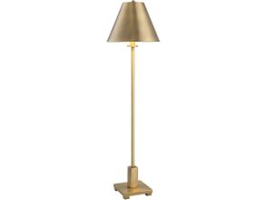 Adorn Large Brass Table Lamp - Antique Brass/Black