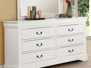 US Tamex Louis Philippe Dresser in White