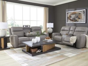 5Z-Dreamlight Power Reclining Living Room Set In Coin