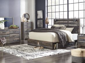 Drystan Multi Panel Bedroom Set With Two Underbed Storage