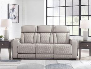 Boyington Power Reclining Sofa In Gray