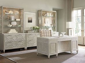 Greystone Pearl Aspen Avery Home Office Set