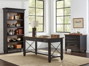 Hartford Writing Home Office Set In Black