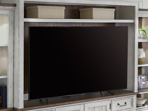 Magnolia Manor Entertainment Hutch In White
