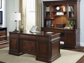 Brayton Manor Cognac Home Office Set