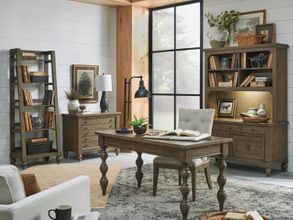 Americana Farmhouse Dusty Taupe Home Office Set