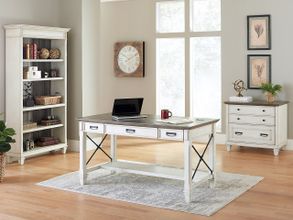 Hartford Writing Home Office Set In White