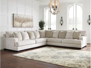 Rawcliffe 3-Piece Sectional In Parchment