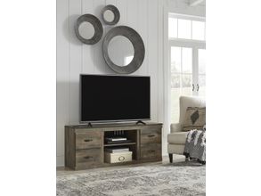 Trinell Brown Lg Tv Stand W/Fireplace Option