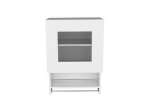 20 Inch Wall mounted Accent Cabinet with One Shelf In White