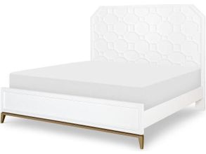 Chelsea White Queen Panel Bed By Rachael Ray