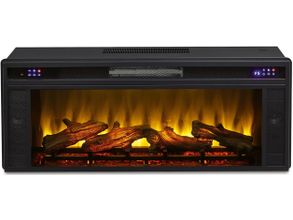 Entertainment Accessories Black Fireplace Insert
