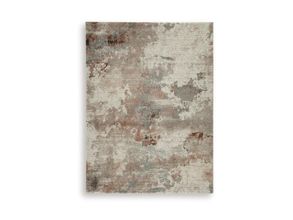 Jadenburg Medium Rug In Cream and Gray