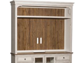 Magnolia Manor Entertainment Hutch In White