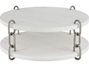 Oasis Cocktail Table In Shoreline White