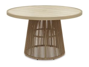 Ocean Park Outdoor Dining Table In Beige